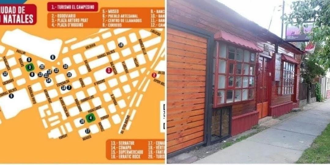 Hostal Traveltour El Campesino Puerto Natales Esterno foto